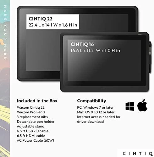 Grafinė planšetė Wacom Cintiq 22
