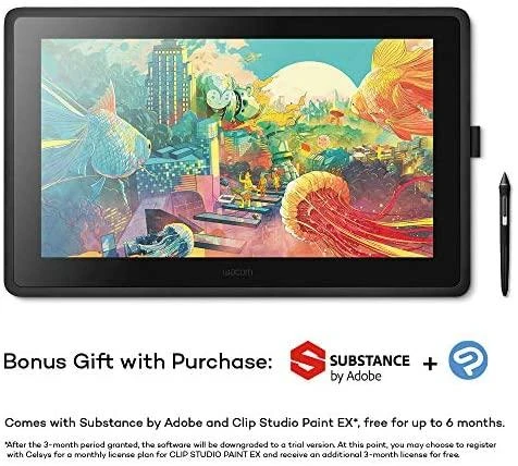 Grafinė planšetė Wacom Cintiq 22, modelis - DTK2260K0A, žema kaina