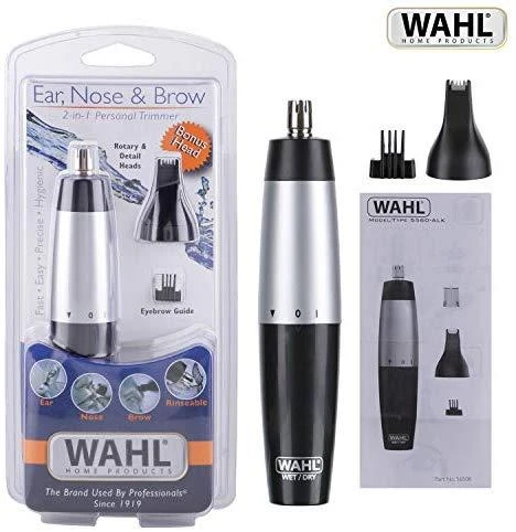 Nosies, ausų, antakių plaukų trimeris Wahl Home Ear, Nose & Brow Trimmer 3-in-1 WAH5545-2416