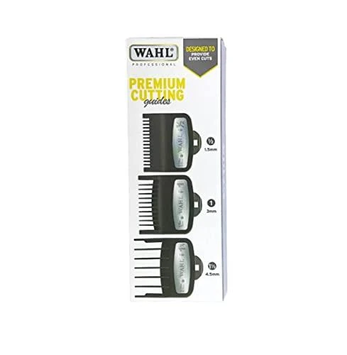 Wahl Clipper Corporation Papildomų šukų rinkinys Wahl Professional 3 Pack Premium Attachement Combs 03354-5001, 3 vnt. šukų, #0.5, #1, #1.5