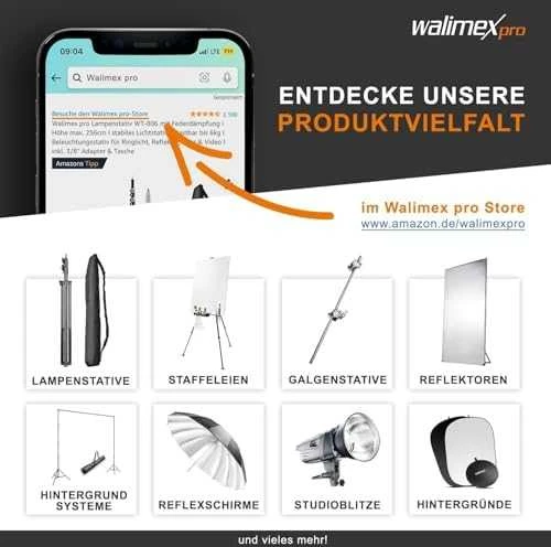 „Walimex wT-420 Lampenstativ“, 420 cm (14595)