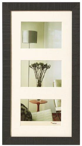 Nuotraukų rėmelis walther design HO338B Home 3X 13x18cm, medinis, juodas