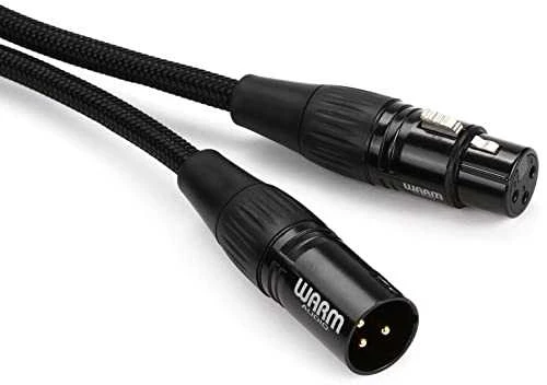 Warm Audio Šiltas garsas – aukščiausios kokybės xlrf – xlrm 4,6 m mikrofono laidas