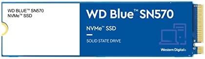 „SanDisk WD Mėlyna SSD SN570 NVMe 2TB M.2 2280 PCIe Gen3 8Gb/s vidinis, vienos pakuotės