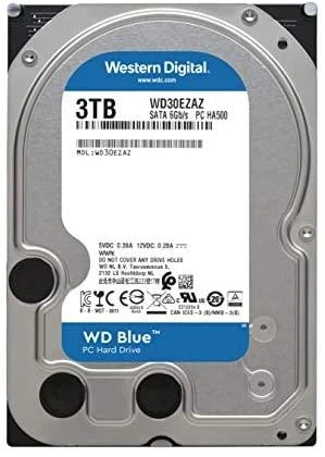 Sandisk Western Digital Mėlyna WD30EZAZ 5400 RPM, 3000 GB