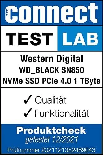 Western Digital WD Juodas 4TB SN850X NVMe SSD diskas, itin greitas, PCIe Gen4 x4, M.2, vidinis, su „SANDISK“ procesoriumi