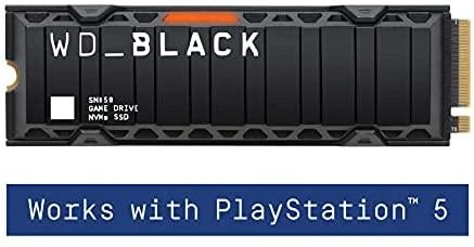 Western Digital WD Juodas 4TB SN850X NVMe SSD diskas, itin greitas, PCIe Gen4 x4, M.2, vidinis, su „SANDISK“ procesoriumi
