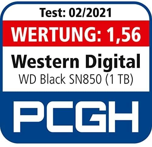Western Digital WD Juodas 4TB SN850X NVMe SSD diskas, itin greitas, PCIe Gen4 x4, M.2, vidinis, su „SANDISK“ procesoriumi