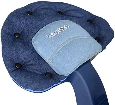 WeeRide Safe Front Deluxe Denim dviračio kėdutė