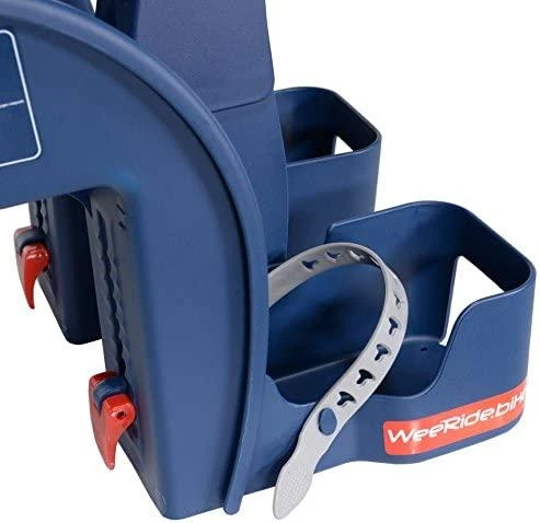WeeRide Safe Front Deluxe Denim dviračio kėdutė