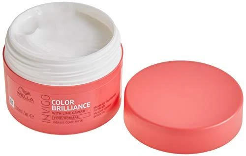 Dažytų plonų plaukų kaukė Wella Professionals Invigo Color Brilliance Fine/Normal Mask 150ml