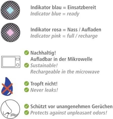 DROPS automobilio drėgmės sugėrikliai, 2 vnt., WENKO