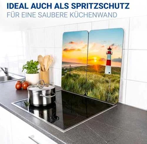 Maximex PIECES Stiklinės apsauginės plokštės krosnelei LIGHTHOUSE, 2 vnt
