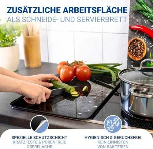 Maximex PIECES Stiklinės apsauginės plokštelės krosnelei ROSEMARY, 2 vnt