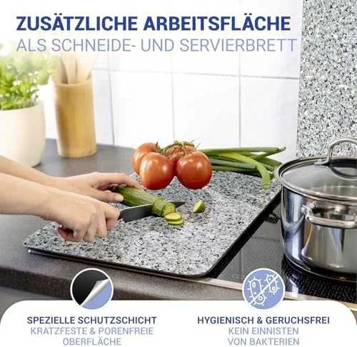 GRANITAS apsauginės stiklo plokštės krosnelei – 2 vnt, WENKO