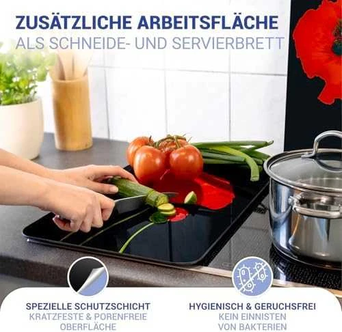 Maximex PIECES Stiklinės apsauginės plokštės MAKI viryklei - 2 vnt
