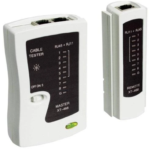 Goobay Intracom INTELLINET 780087 Kabelio testeris RJ45 / RJ12 / RJ11