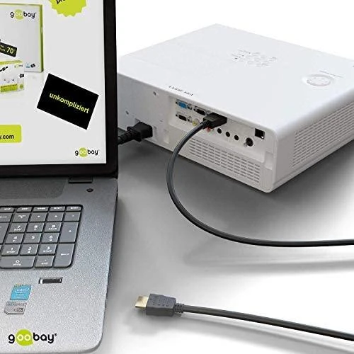 Goobay Gogobay 51821 High Speed HDMI™ kabelis, 3 m, auksinu padengtas Gogobay
