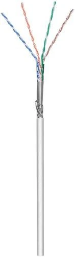 Goobay 95708 CAT 5e tinklo kabelis, SF/UTP, pilkas, 305 m