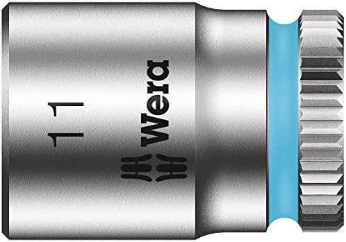 Terkšlinis T formos atsuktuvas su galvutėmis, 9vnt 6-13mm Wera Kraftform Kompakt 400 RA