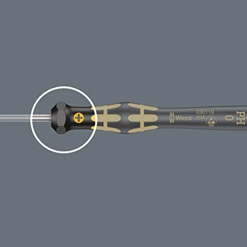Atsuktuvas Wera ESD Micro 1578 A, plokččias 3,0x0,5mm
