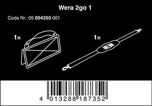 Tekstilinss pagrindas Wera 2Go rinkiniams