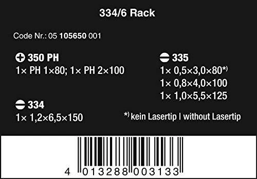 Atsuktuvų rinkinys WERA 334/6