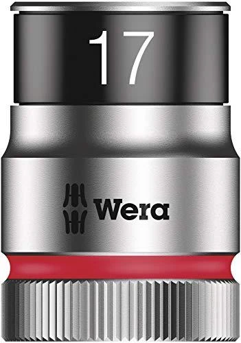 Terkšlės ir galvučių rinkinys Wera Zyklop Hybrid 8006 SC 1, 10-19mm, 13 vnt