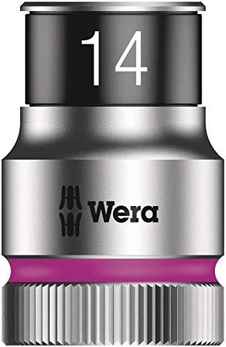 Terkšlės ir galvučių rinkinys Wera Zyklop Hybrid 8006 SC 1, 10-19mm, 13 vnt