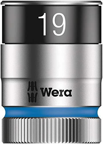Terkšlės ir galvučių rinkinys Wera Zyklop Hybrid 8006 SC 1, 10-19mm, 13 vnt