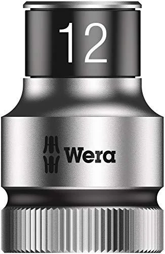 Terkšlės ir galvučių rinkinys Wera Zyklop Hybrid 8006 SC 1, 10-19mm, 13 vnt