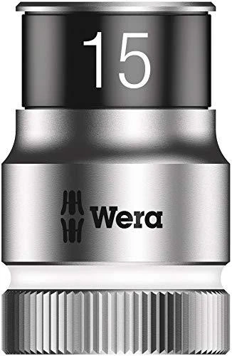 Terkšlės ir galvučių rinkinys Wera Zyklop Hybrid 8006 SC 1, 10-19mm, 13 vnt