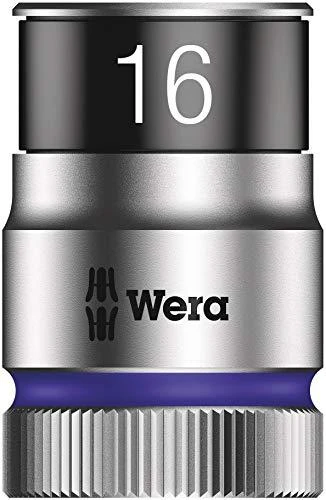 Terkšlės ir galvučių rinkinys Wera Zyklop Hybrid 8006 SC 1, 10-19mm, 13 vnt