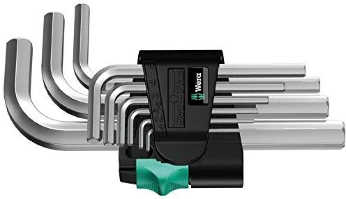 Šešiakampių raktų rinkinys 950 L/9 SM N Hex-Plus WERA
