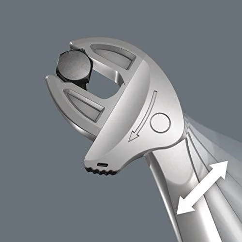 Terkšlinių savaime užsifiksuojančių raktų komplektas 4vnt (XS/S/M/L) Wera Joker 6004, Set 1, 7-19mm.