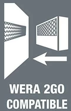 Wera dviračių sukimo momento rinkinys 16vnt, 1/4" 2,5-25Nm, lizdai 10-15mm, lizdai TX10-T30, HEX 3-8mm