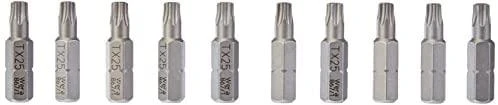 Sukimo antgaliai WERA Standart, T25 x 25 mm, 10 vnt.