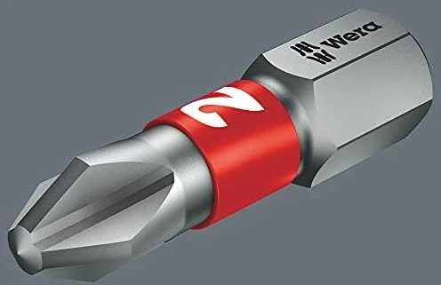 Wera Kraftform Kompakt mini atsuktuvas, su 6x PH, PZ, SL antgaliais
