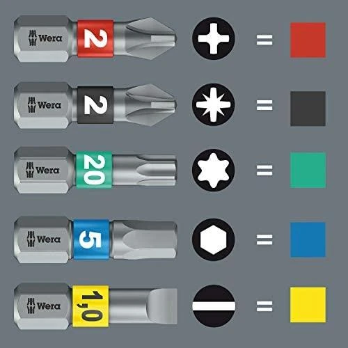„Wera Bit-Check 6 TX Impaktor 1“.