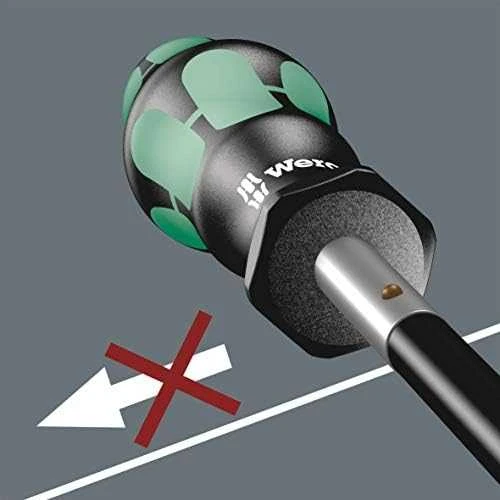 WERA 391/3 žarnos apkabos atsuktuvų rinkinys