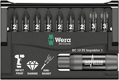 Wera Bit-Check 10 PZ Impaktor 1