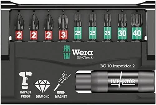 Wera Bit-Check 10 Impaktor 2