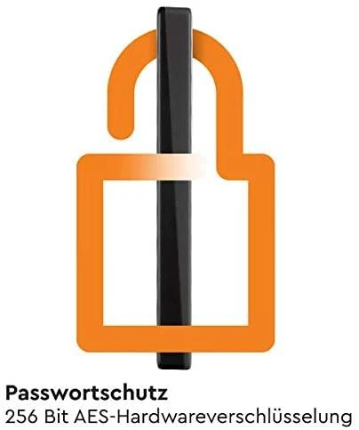 Išorinis kietasis diskas HDD Western Digital My Passport (1TB, USB 3.2) Juodas