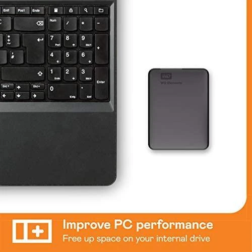 Kietasis diskas Western Digital Išorinis HDD WD 2TB 2,5", juodas