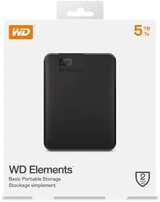 Išorinis kietasis diskas HDD WD Elements Portable 5TB