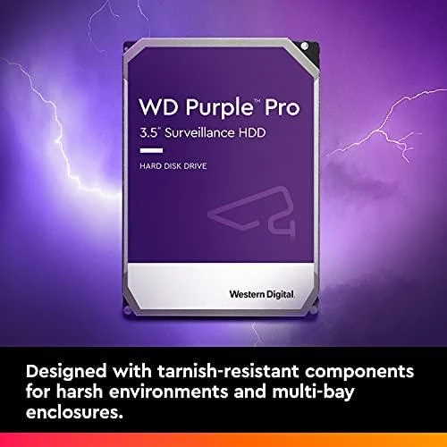 Vidinis Kietasis Diskas - Western Digital Violetinė Pro 22 TB 7200 RPM 512 MB 3.5"