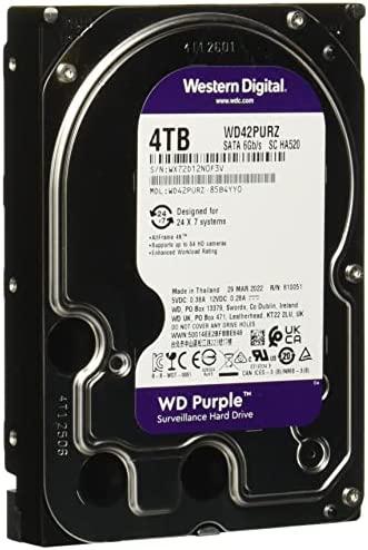 Western Digital Hard Drive Violetinė WD42PURZ 5400 RPM 4000 GB