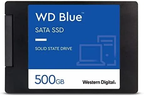 SanDisk WD Mėlyna 500GB SATA3 SSD diskas