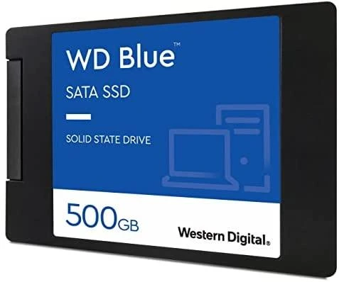SanDisk WD Mėlyna 500GB SATA3 SSD diskas