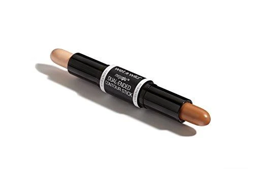 Wet N Wild Megaglo Dual Ended Contour Stick dvipusė pieštukinė veido kontūravimo priemonė, Medium Light
